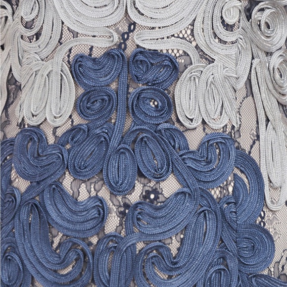 Jackie Soutache JS Collection MIDI Evening Gown - Picture 3 of 7